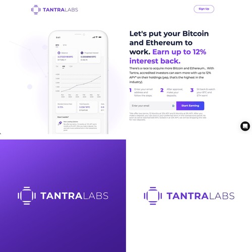 Tantra Labs Logo Design by subiduaga_design