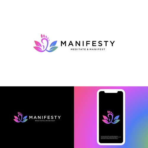 icon & logo for meditation & manifesting app Design réalisé par clarut