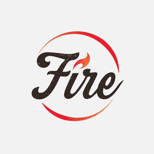 agora.さんのFire 🔥 Restaurant logo contestデザイン