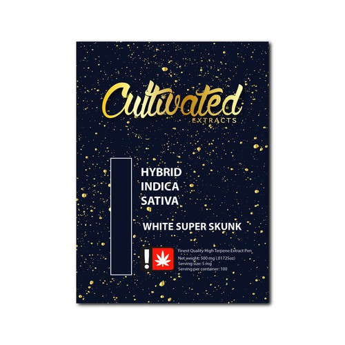 Simple package for vape pen Design by creationMB