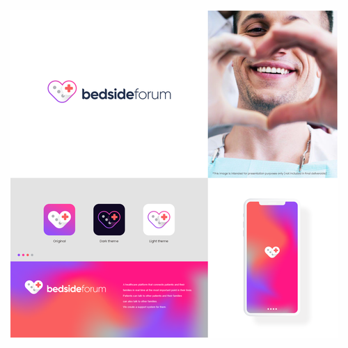 Design a LOGO for a Live Chat App for Patients and their Families! Design by camuflasha