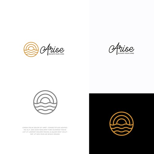 Design Arise - Rebranding (Brand Guide & Logo) por The Sains