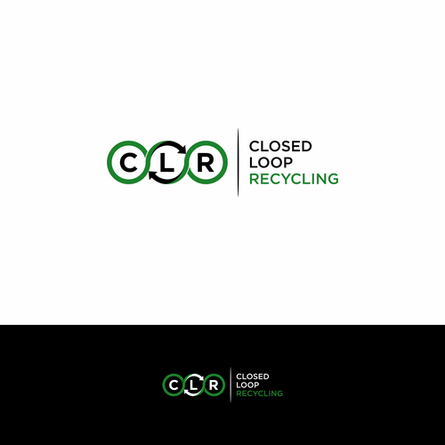 Closed loop recycling needs a modern fresh logo Logo brand