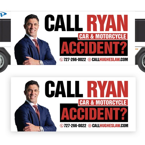 Bus Ad for Lawyer - Need diff styles Design by Titlii