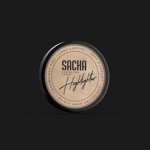 Sacha Luminating Cream Highlighter Design by Baba Gafarov