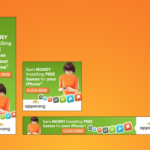 Design di Banner Ads For A New Service That Pays Users To Install Apps di mCreative