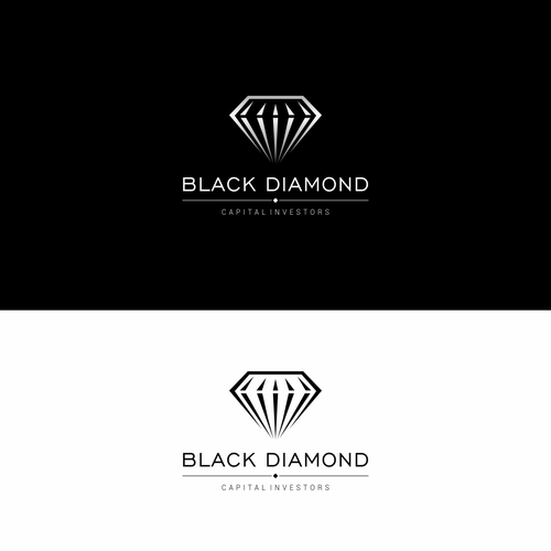 black diamond logo design