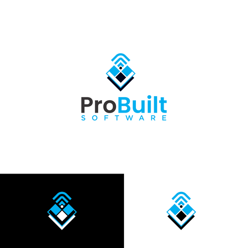 Powerful, Professional & Clean Logo for a technology company Design by B.O.Y™