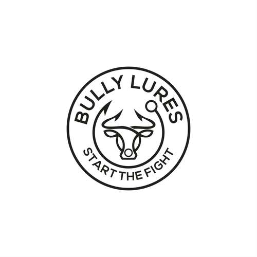 When Bulls and Lures Collide Logo Design Design by yosh_