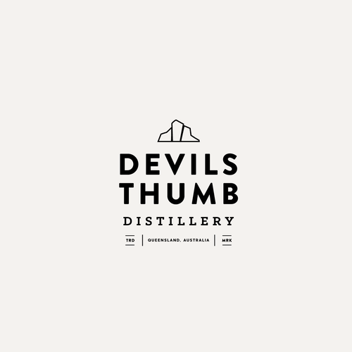 Logo design for distillery: sleek, modern and simplistic | Logo