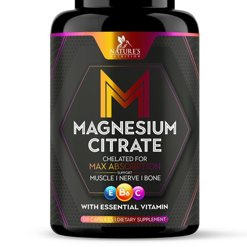 Premium Magnesium Citrate Design needed for Nature's Nutrition Design by ✝DeSiGnEr✝JOHN