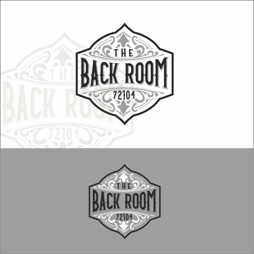 "The Back Room" logo contest for a masculine room in a home decor and gift shop Design by ElShanum Designs