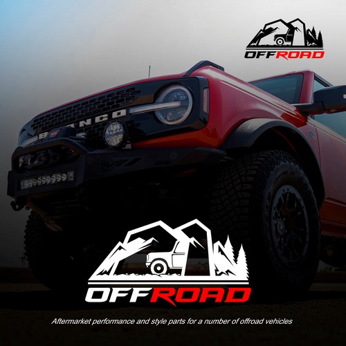 Offroad parts store needs bold logo. Design by arteq04