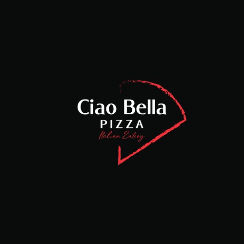 Ciao Bella Pizza Logo Design réalisé par desi9nart