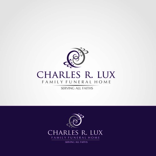 funeral home logo design