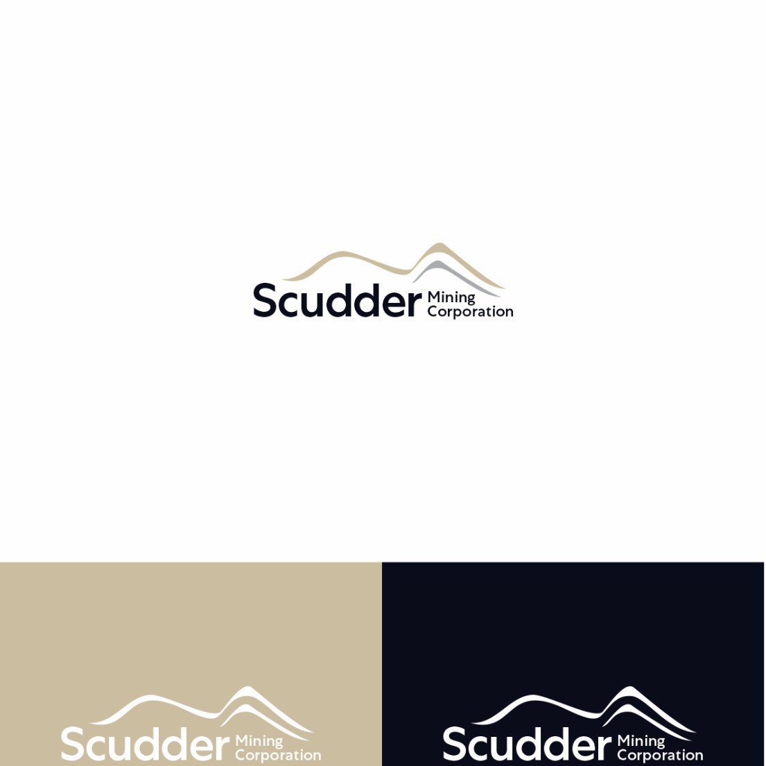 Thin logo with the title 'Scudder Minning corporation'