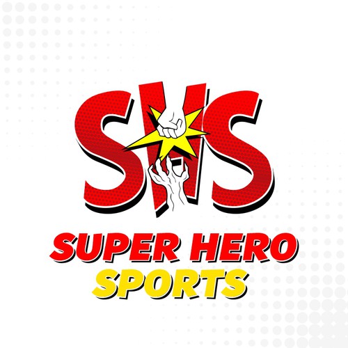 logo for super hero sports leagues Design by ! NyantoSani !