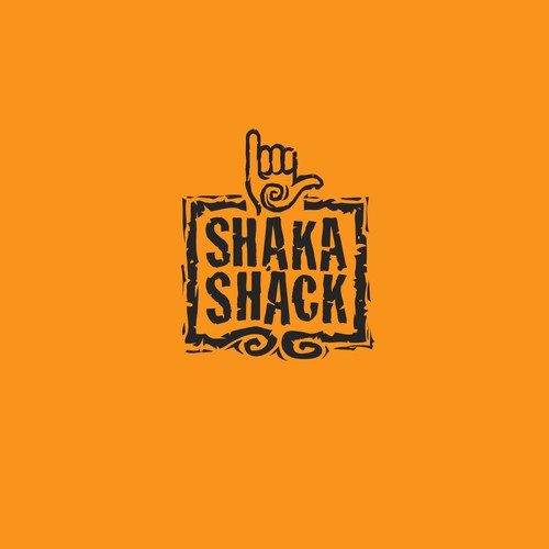 Diseño de Shaka Shack - Maui Food Cart Franchise Logo de Brandsoup