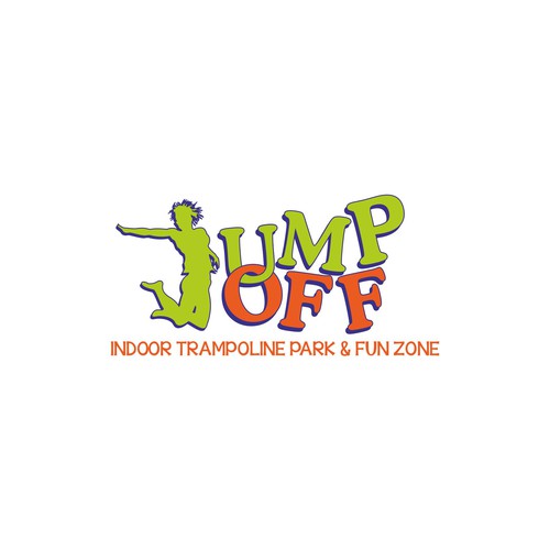 Jump Off Trampoline Park Logo Hosted Website Contest 99designs