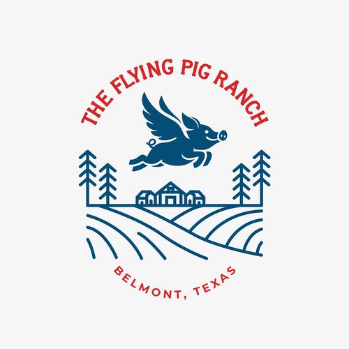 The Flying Pig Design by TIORAMA