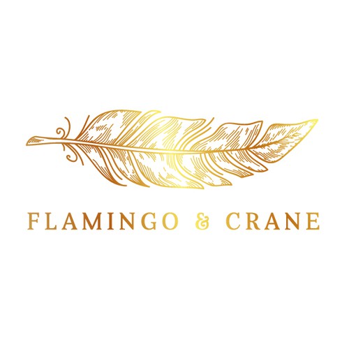 Flamingo & Crane Diseño de enjaydesigns