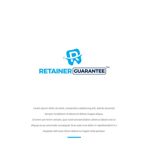Fun and eye catching logo needed for orthodontic retainer warranty program. Design by Eeshu