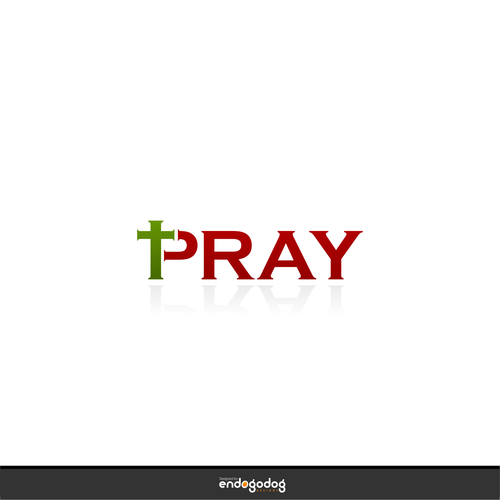 Create a classy prayer logo for a mobile app in the Catholic community ...