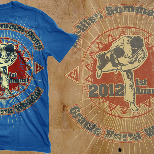 Jiu-Jitsu Summer Camp T-Shirt. Money Guaranteed! Rd. 1 ENDS SOON!! Design by dibu