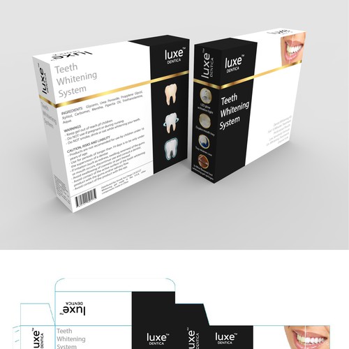 Teeth whitening packaging Design by MZ.Studio