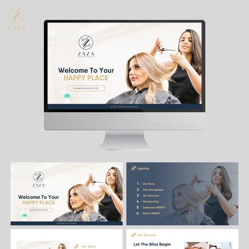 New presentation template to compliment our awesome new website Design by Wisden