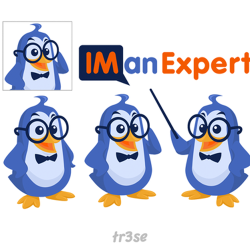 A cartoon character wanted for im an expert facebook app. | Illustration or  graphics contest | 99designs
