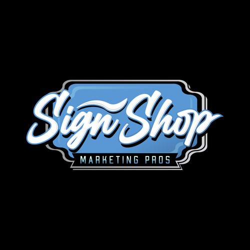 Logo for digital marketing agency that appeals to sign & vehicle wrap companies Design by Artborg™