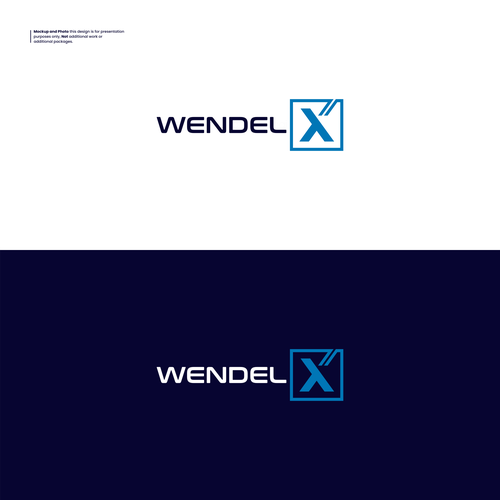 Luxury Logo Design for Wendel X — A Premium Construction Brand Built Different Design by Artheswara