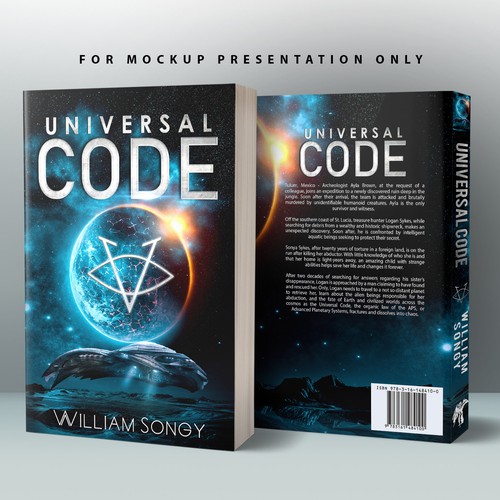 Universal Code Book Cover Design by Gd™
