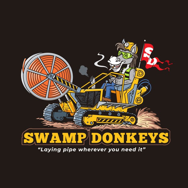Design by wira sableng titled "Swamp Donkeys"