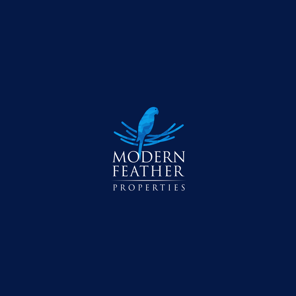 Design by ANEO ✏ titled "modern feather properties"