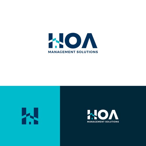 HOA Management Services Logo Design by Felipe Sánchez
