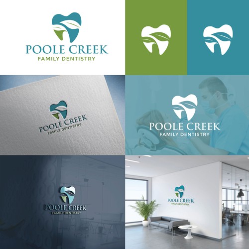 New dental office looking for simple, clean, logo! Design by Web Hub Solution