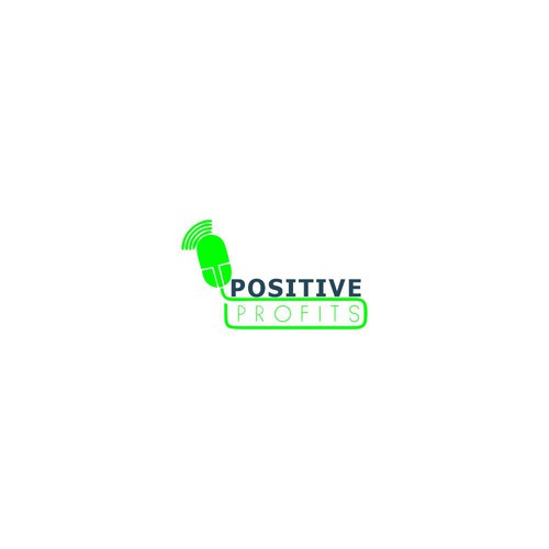 Positive Profits Logo Diseño de BlacKing