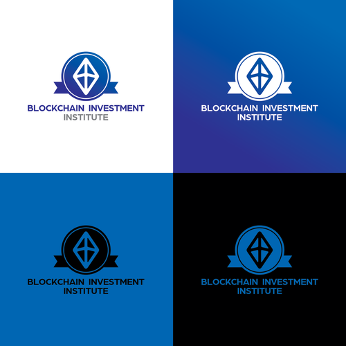 Blockchain creative logo contest Design by AXXV ™