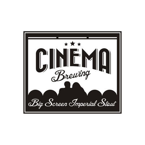 Create a logo for a brewery in a movie theater. Design por miskoS