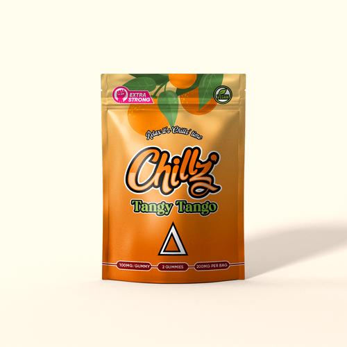CHILLZ CBD Brand need his new packaging for his DELTA 8 Gummies Design by SONUPARMAR