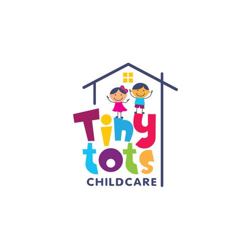 Colorful and playful logo for my in-home daycare. I would like to see kids playing and learning . I have kids 6 month up Design by creative_think