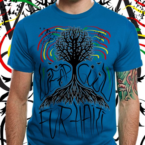Wear Good for Haiti Tshirt Contest: 4x $300 & Yudu Screenprinter Ontwerp door matatuhan