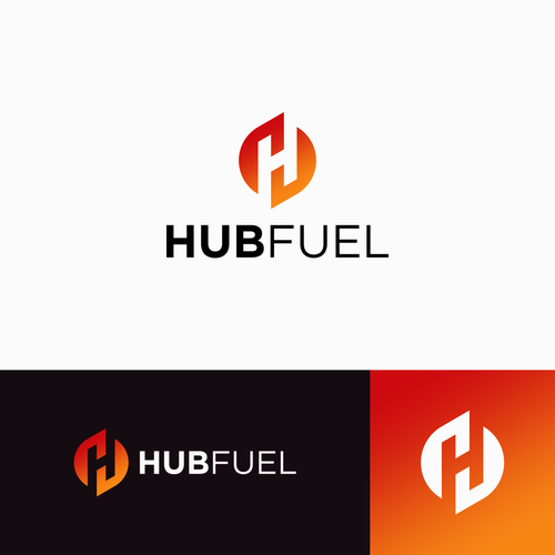 HubFuel for all things nutritional fitness デザイン by Simplydesignz
