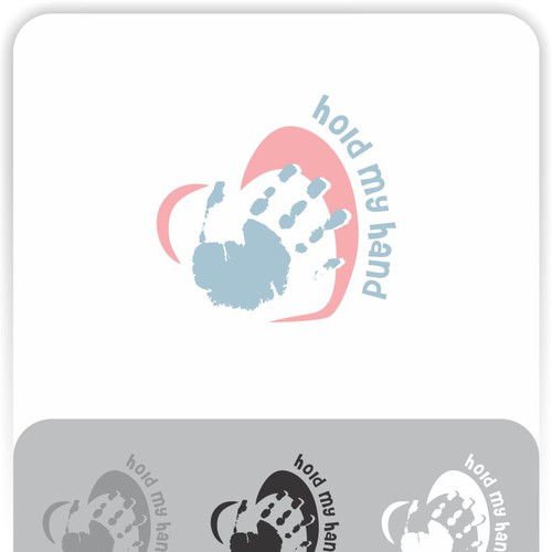 logo for Hold My Hand Foundation Design by fire.design