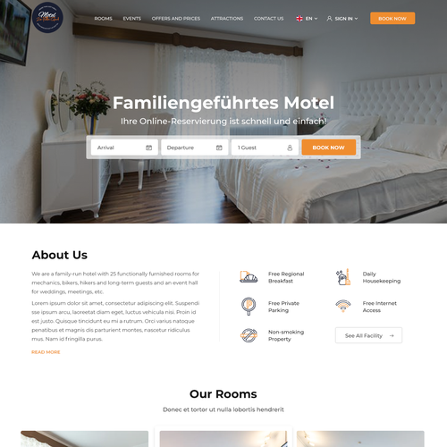 Web page design contest entry by don_is
