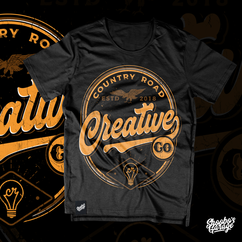 Create a Vintage T-Shirt Design for a Marketing Company Design von Shoobo's