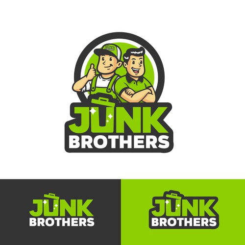 Fun logo for our local, family owned junk removal business Design by Trafalgar Law