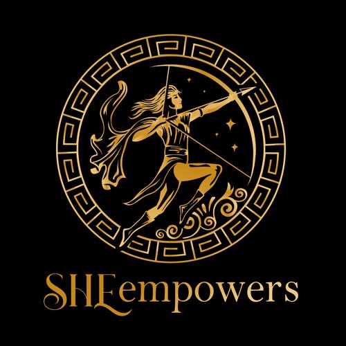 SHEempowers - luxurious design of a woman preferrably in some kind of a circle to appeal to women professionals Design by Jacob Gomes